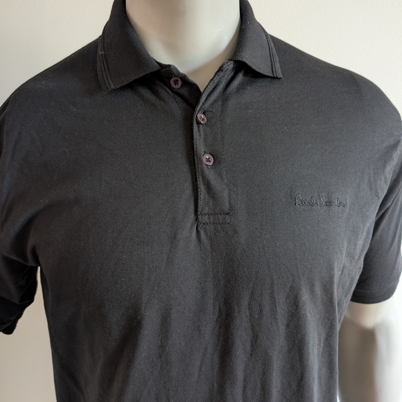 Paul Smith Black Polo Shirt for Men - Picture 2 of 11